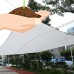 Square Sun Shade Sail,UV Block for Outdoor Facility and Activities(16.40x14.76feet/13.12x9.84feet)   